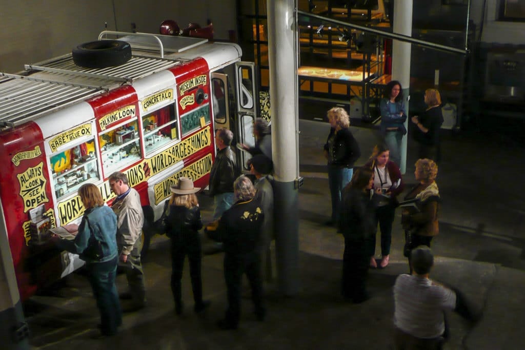 WLCoWSVoWLT Mobile Museum on display at the Belger Arts Center.