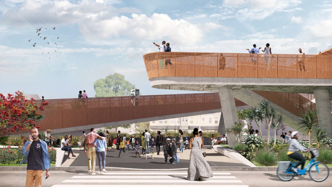 Sankofa Park rendering.