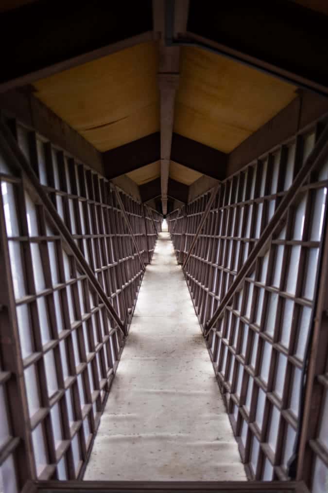 The tip of the Infinity Room.
