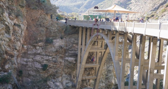 Bungee jumping off the Bridge to Nowhere is a full-day adventure, not for the faint of heart