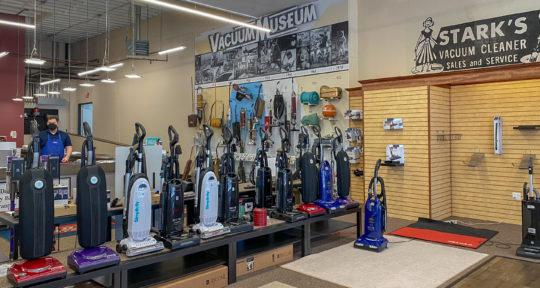 Spotless carpets and 100 years of history at Portland’s only vacuum cleaner museum