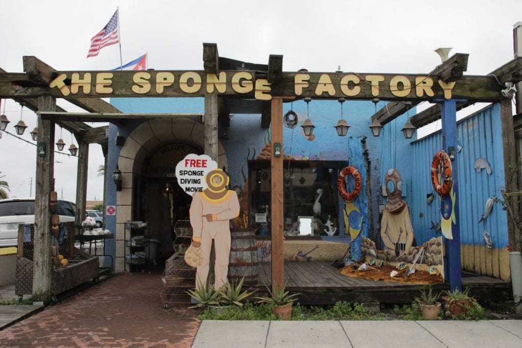 The front of the The Sponge Factory