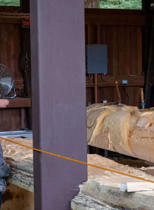 Meet the Tlingit master carver behind some of the most intricate totem poles in Alaska