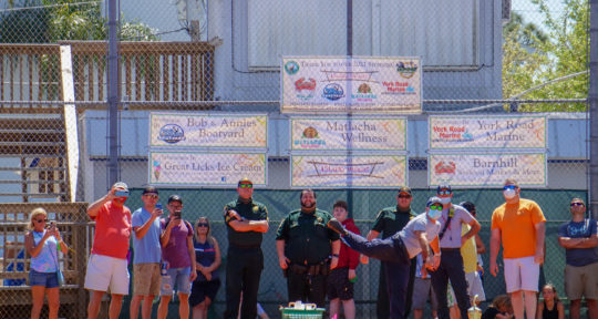 Toss for a cause: How a strange, fishy tradition took root in a Florida island paradise