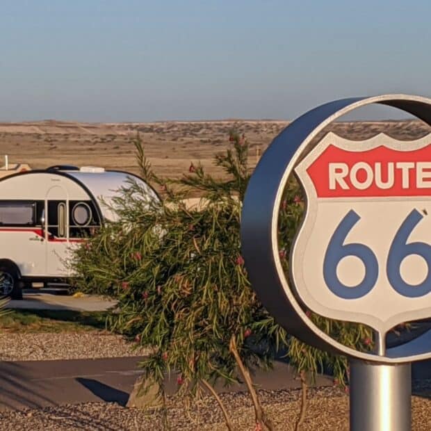 Camping on Route 66