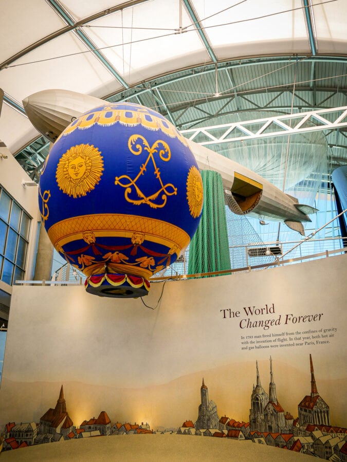 Exhibit at the Anderson Abruzzo Albuquerque Balloon Museum