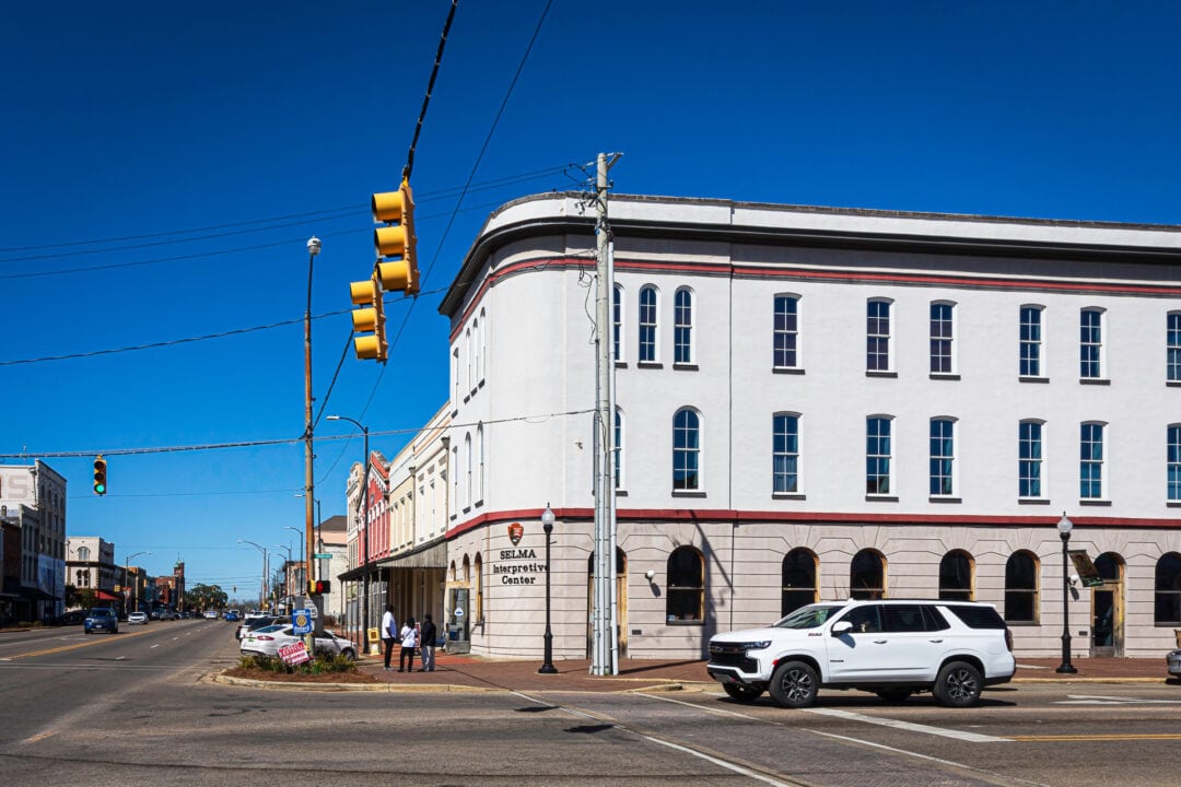 Selma Interpretive Center in historic downtown Selma is part of the Selma to Montgomery National Historic Trail with the National Park Service.