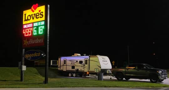 What You Need to Know About Camping at a Love’s Travel Stop With RV Hookups