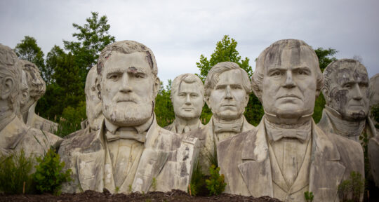 Inside Virginia’s Decaying President Heads: Where They Came From, Where They Are, How to Tour