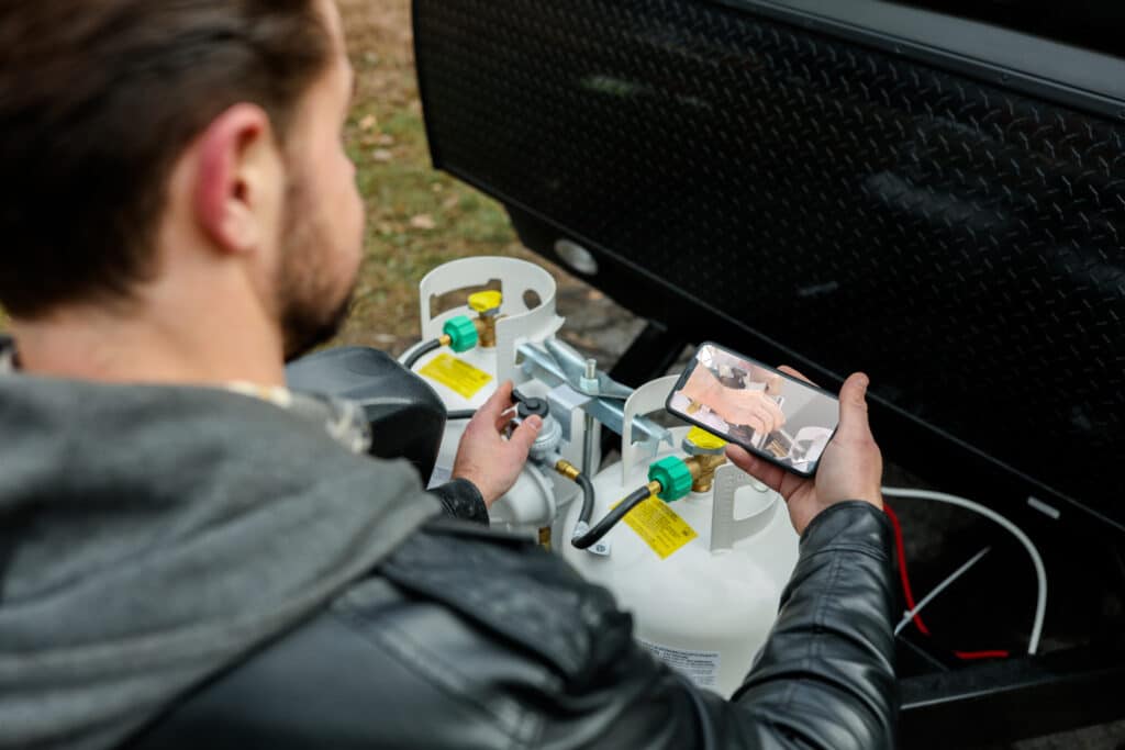 Checking RV Propane System