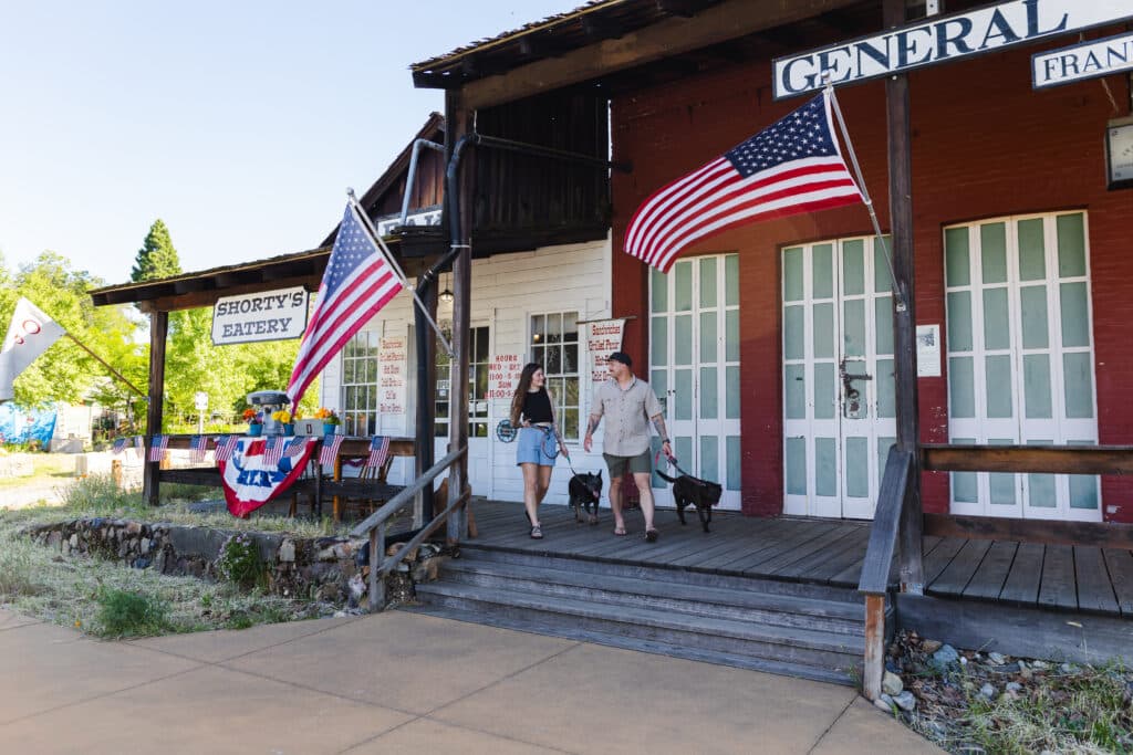 Shasta Dam in Shasta State Historic Park, CA