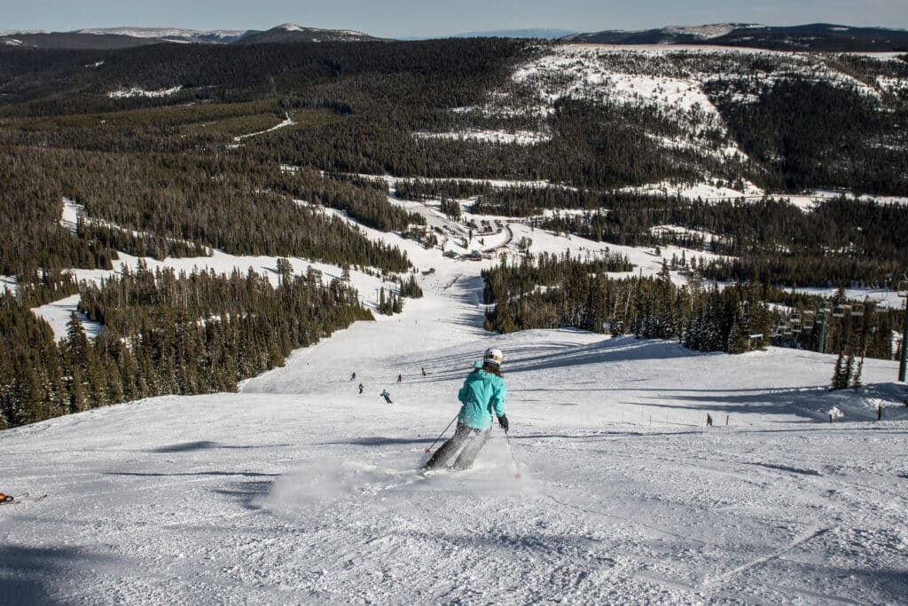 Skiing at Showdown in Montana