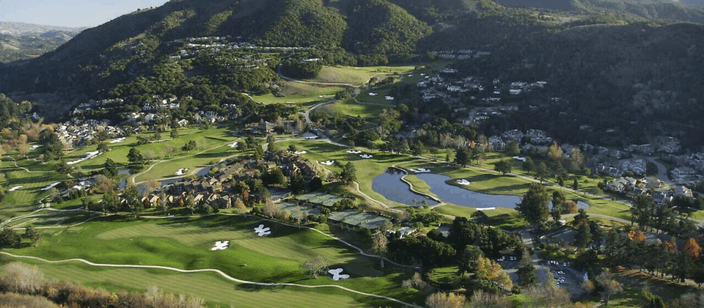 A bird's-eye view of Carmel Valley's landscape